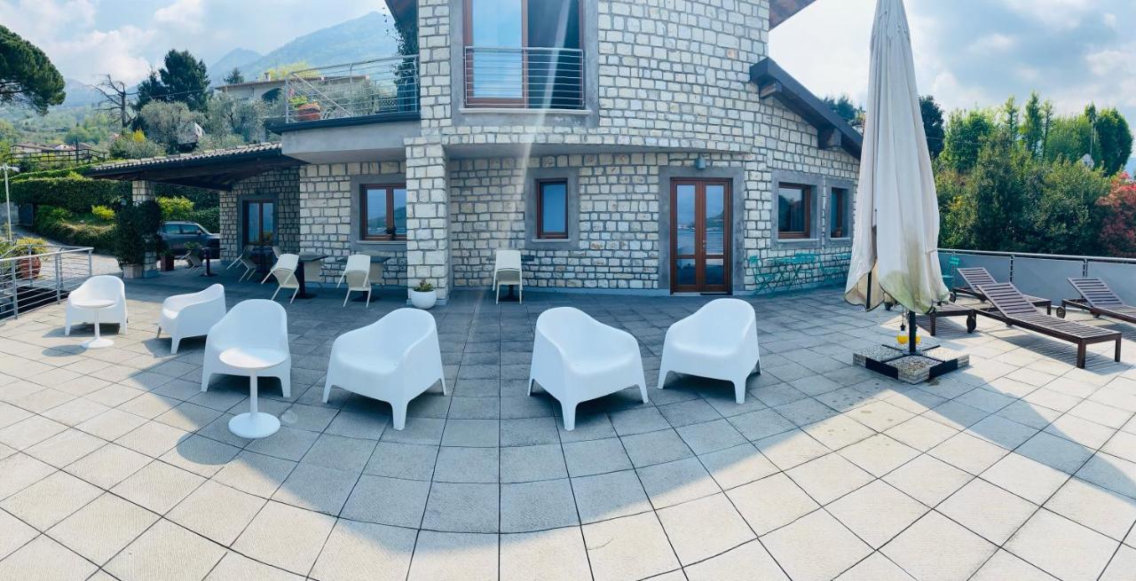 Vela Di Soleville Camere Con E Senza Vista Lago Con Ristorante & Pizzeria Sale Marasino Kültér fotó