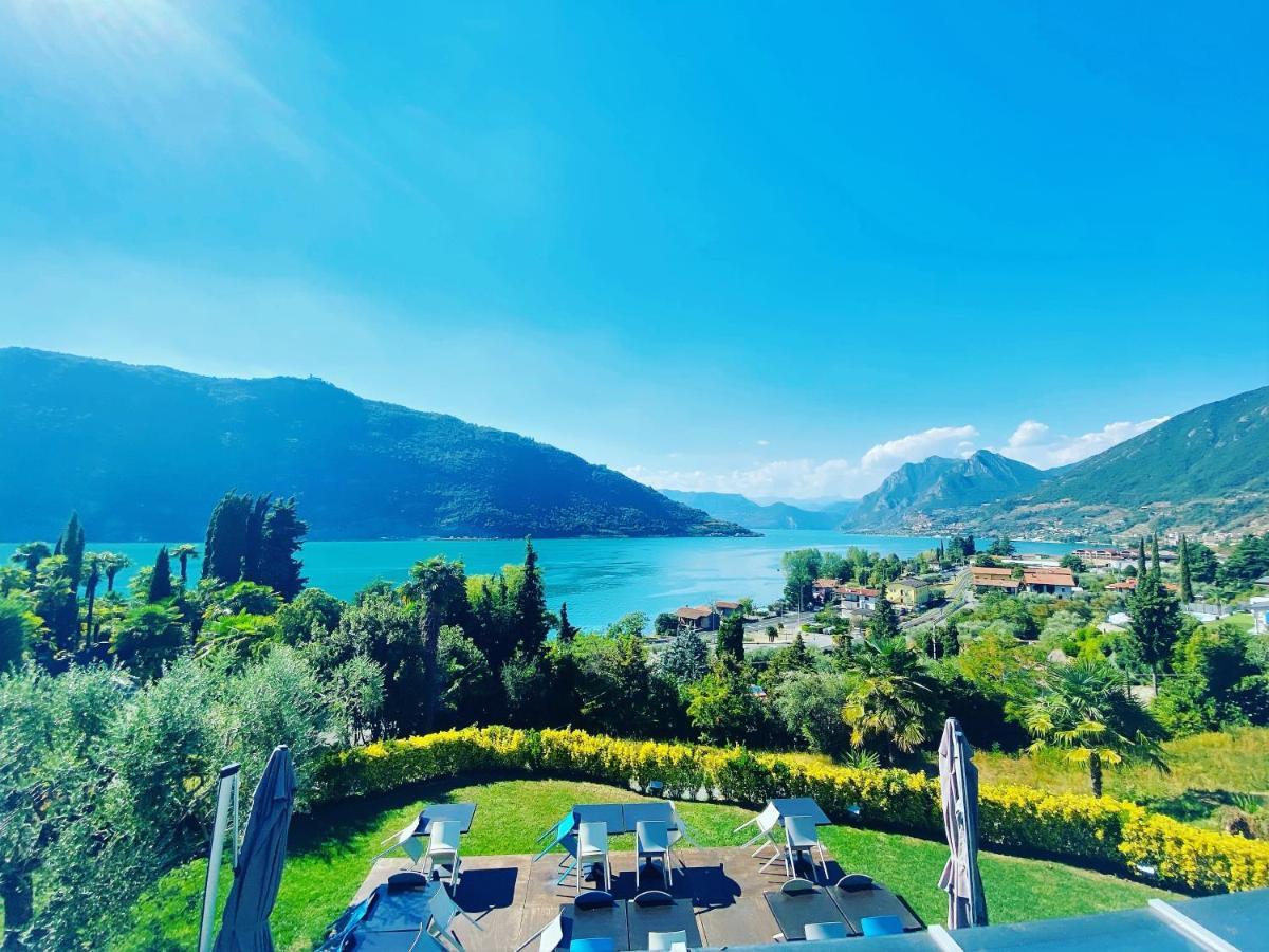 Vela Di Soleville Camere Con E Senza Vista Lago Con Ristorante & Pizzeria Sale Marasino Kültér fotó