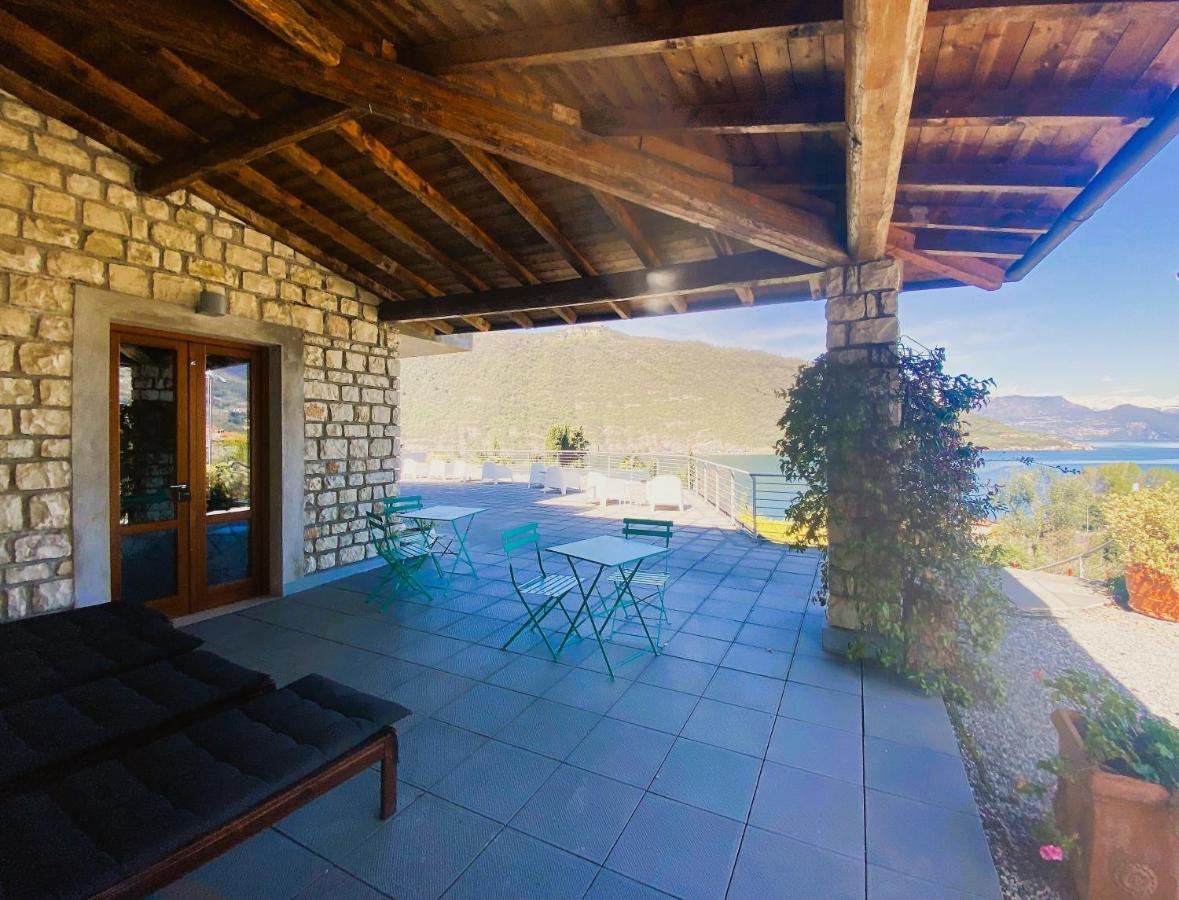 Vela Di Soleville Camere Con E Senza Vista Lago Con Ristorante & Pizzeria Sale Marasino Kültér fotó