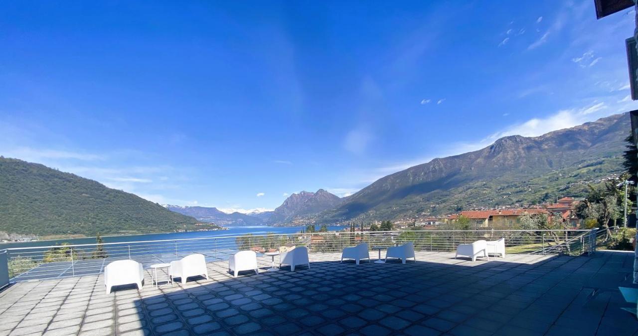 Vela Di Soleville Camere Con E Senza Vista Lago Con Ristorante & Pizzeria Sale Marasino Kültér fotó