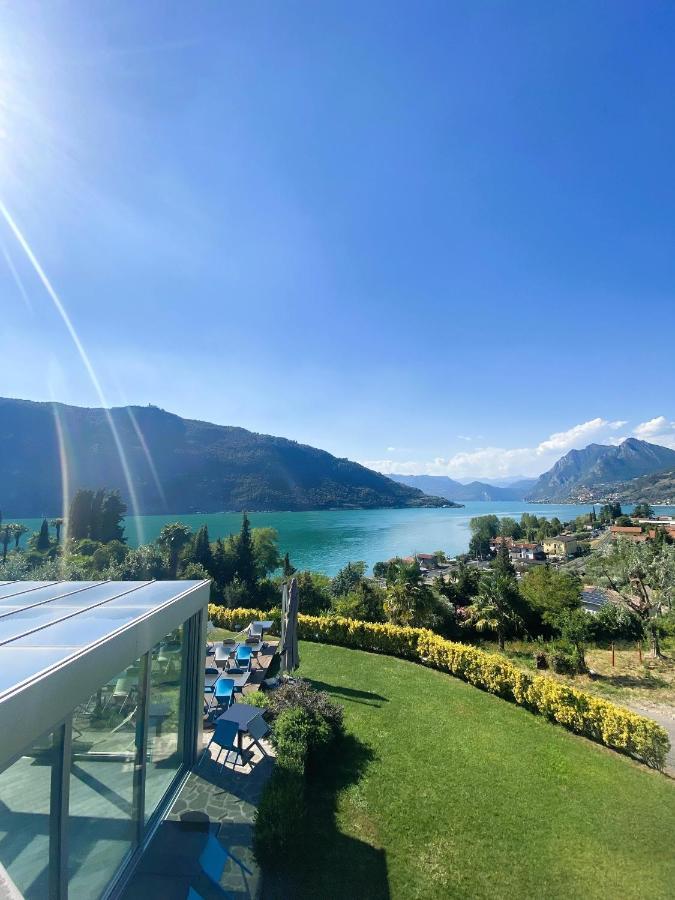 Vela Di Soleville Camere Con E Senza Vista Lago Con Ristorante & Pizzeria Sale Marasino Kültér fotó
